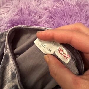 Zara velvet dress 2-3t